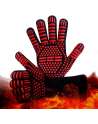 BBQ Grilling Gloves, 1472°F Extreme Heat Resistant Barbecue Gloves, Protect Hands and Non-Slip Oven Mitts