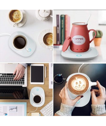 MUG WARMER COFFEE WARMER WITH AUTOMATIC SHUT OFF TO KEEP TEMPERATURE UP TO 131℉/ 55℃