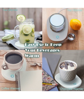 MUG WARMER COFFEE WARMER WITH AUTOMATIC SHUT OFF TO KEEP TEMPERATURE UP TO 131℉/ 55℃