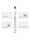 Eyebrow Pen, 4 Point Eyebrow Pencil Waterproof Eye Brown Makeup,Eyebrow Kits with 3 Eyebrow Stencil,1 Brow Razor