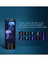 SENJWARM Electric Jellyfish Tank Table Lamp with 2 Silicone Jelly Fish, LED Lava Lamps with Color Changing Mood Lights