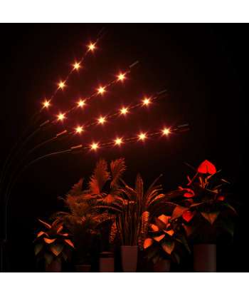 SENJWARM Grow Light with Stand, Grow Lights for Indoor Plants with Full Spectrum, 10 Dimmable Brightness, 4/8/12H Timer