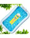 SENJWARM Inflatable Swimming Pool, 120" X 72" X 22" Full-Sized Family Inflatable Pools for Kiddie