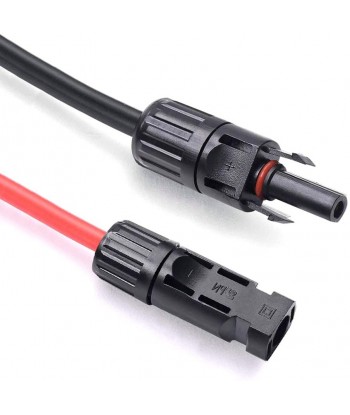 10AWG Solar Extension Cable Wire 10 Feet  Solar Panel Adaptor Cable with MC4-Female and Male Connector