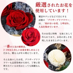 SENJWARM Preserved Flowers, Pink, Never-Withering, Bouquet, Fragrant Roses, Vase Included, Popular Mother's Day Gift