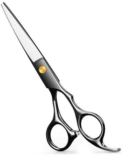 Hair Cutting Scissors Professional Barber 6.5 inch Shears for Men Women Kids Salon Home