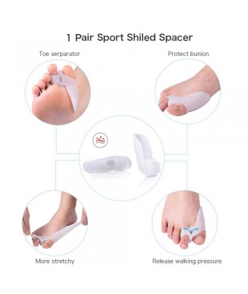 Bunion Corrector Splint Cushions Orthopedic Toe Separator Support Splint Turf Brace Spacer Straightener Protector