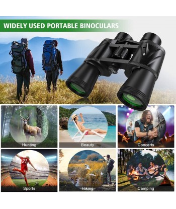 Binoculars,12x50 HD Vision BAK4 Porro Prism FMC Lens Bird Watching Travel Sightseeing Hunting Wildlife