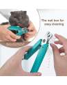 Pet Nail Clippers and Trimmer for Dogs Cats with LED Light and Safety Guard to Avoid Over-Cutting Nails