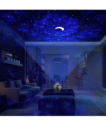 Star Projector, GRDE Night Light Projector 4 in 1 Galaxy Projector Ocean Wave Projector with Bluetooth Music Speaker