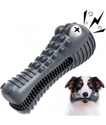 Dog Chew Toys for Aggressive Chewers Large Breed, Dog Teeth Cleaning Toys for Medium Large Dogs, Squeaky Dog Toys