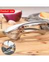 Garlic Press, Stainless Steel Mincer, Crusher & Peeler Set - Professional Grade, Easy Clean, Dishwasher Safe & Rust-proof