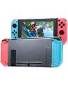 Dockable Protective Case Compatible with Nintendo Switch Separable Crystal Clear Case Console and Joy-Con Controllers (Clear)