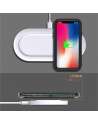 Dual Wireless Charger, 20W 2 in 1 Wireless Charging Stand for iPhone,Airpods,Qi Wireless Fast Charging for Samsung Galaxy